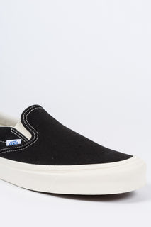 VANS VAULT OG CLASSIC SLIP ON LX BLACK 