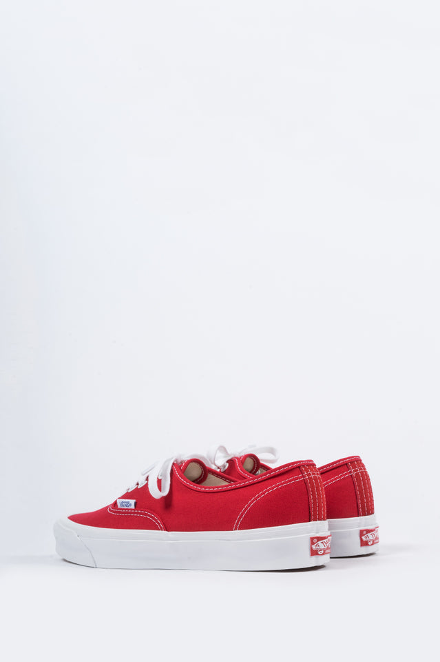 vans vault og authentic lx red