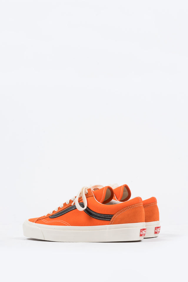 red and orange vans