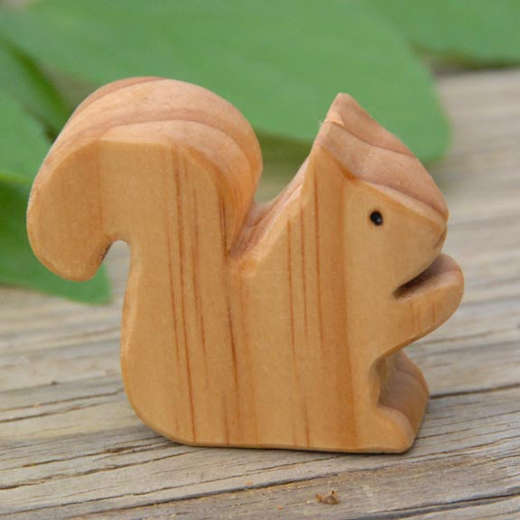 squirrel wooden toys