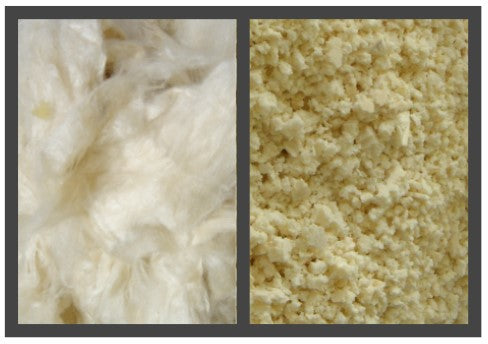 Organic Latex Fill, Organic Latex Foam Fill shredded chopped