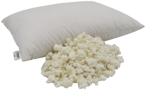 Natural Shredded Rubber Pillow Stuffing - 1lb bag – Magnolia Organics