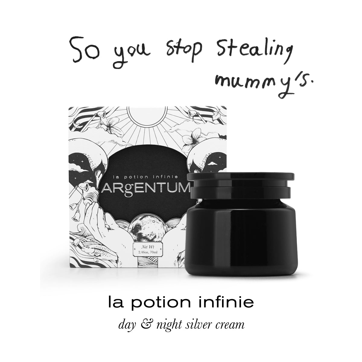 la potion infinie ~ restorative day & night silver cream