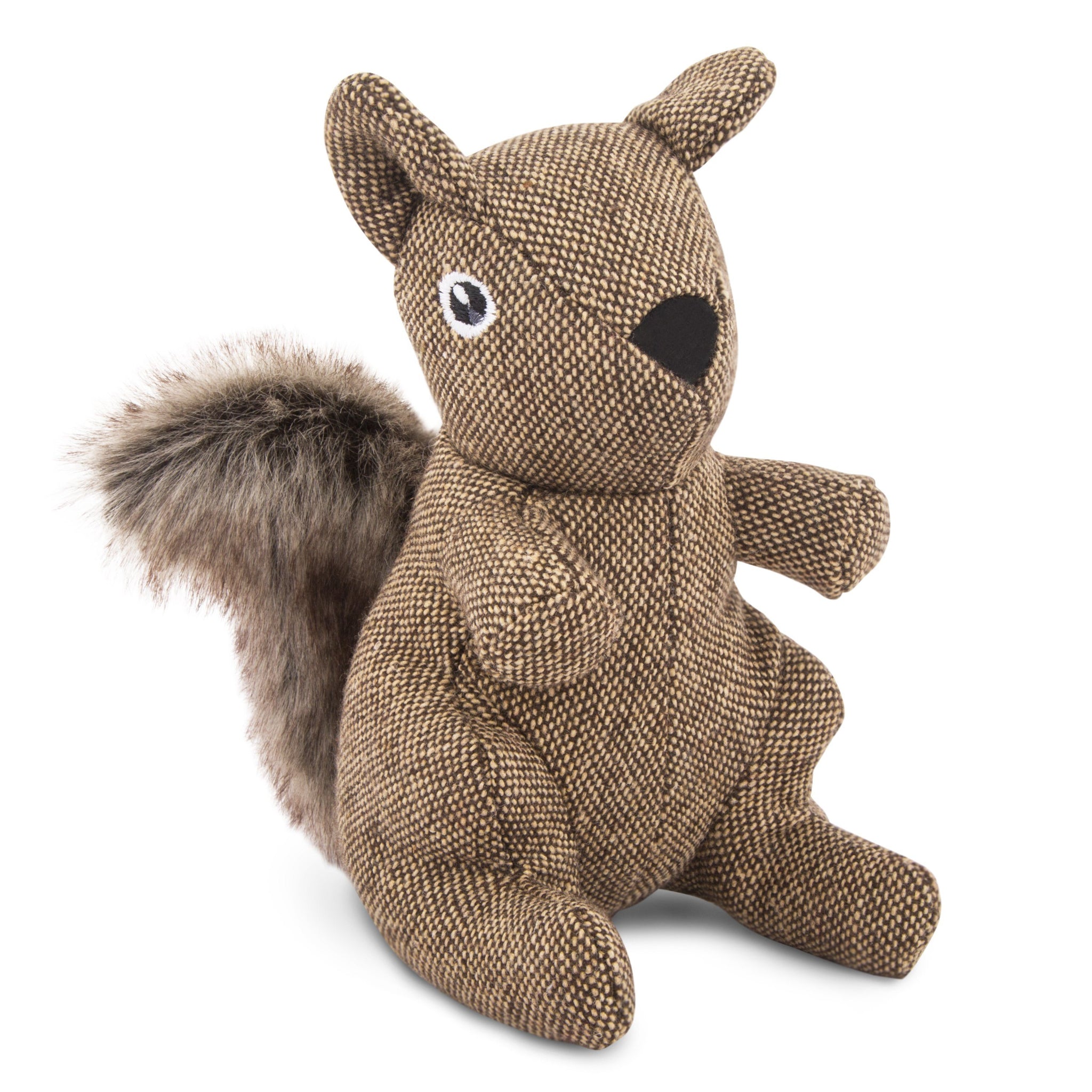 squirrel plush dog toy