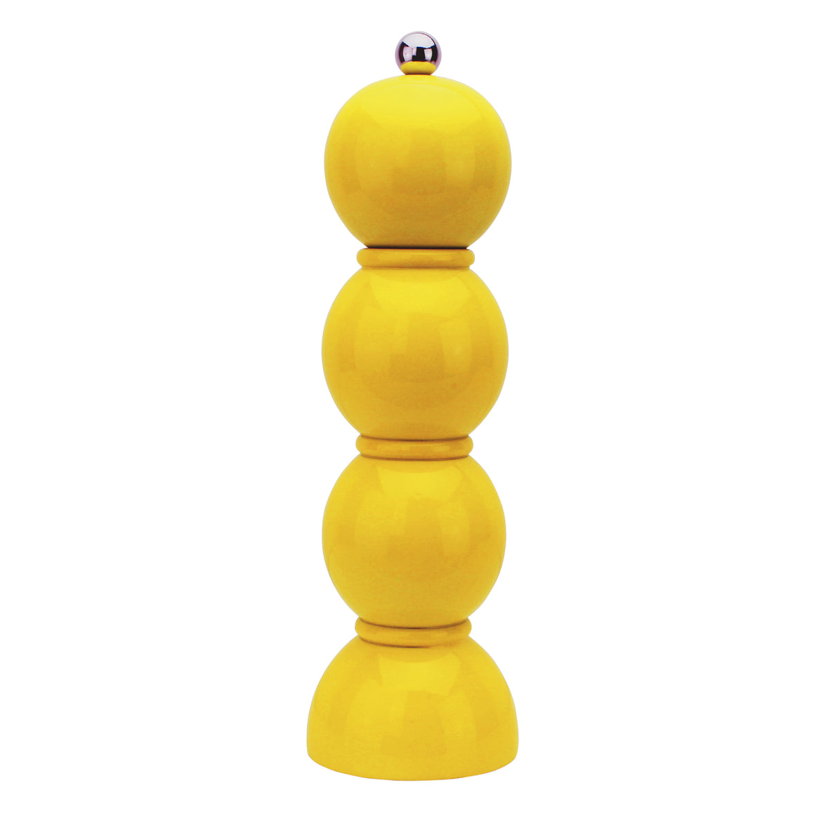 Yellow  Bobbin Salt or Pepper Mill