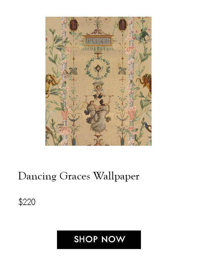 Dancing Graces Wallpaper Pink Mind The Gap Grand Millennial Burke Decor