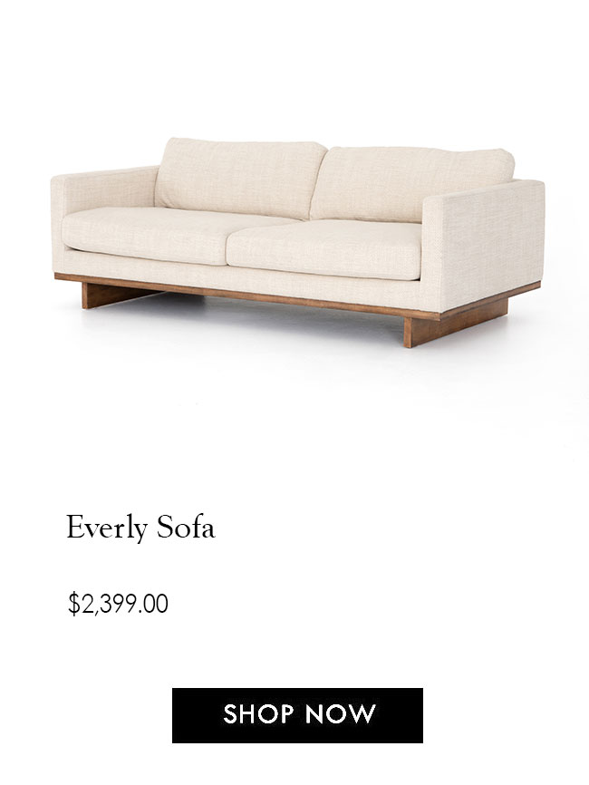 Japandi Home Collection Burke Decor Everly Sofa