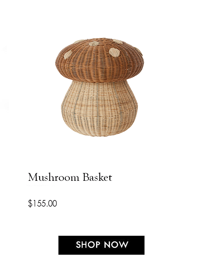 Shop Mushroom Basket Nature Oyoy Living Home Collection Burke Decor