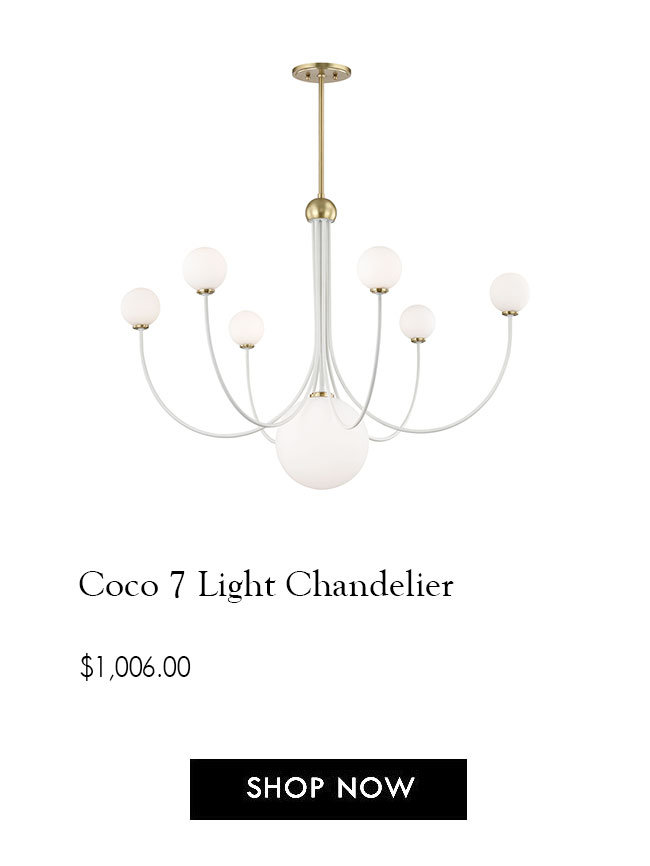 Avant Basic Burke Decor Coco 7 Light Chandelier