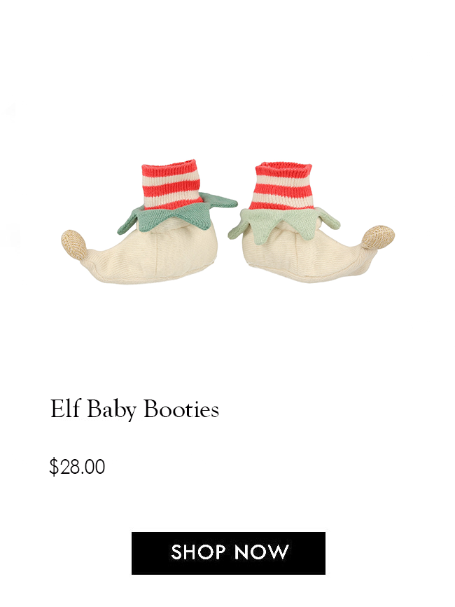 Gift Guides Burke Decor Holiday Christmas Gifts for Kids Elf Baby Booties