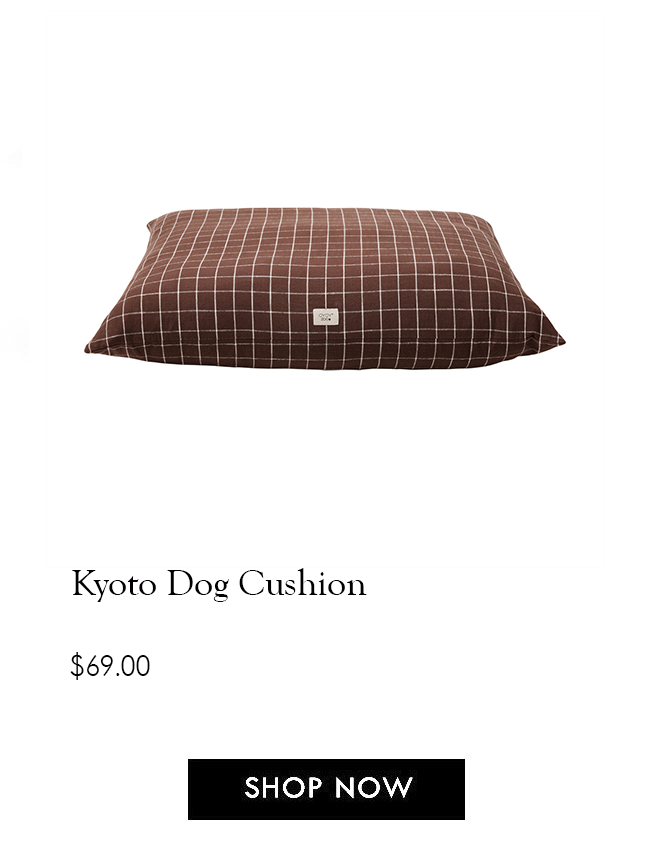 Gift Guides Burke Decor Holiday Christmas Gifts for Pets Kyoto Dog Cushion