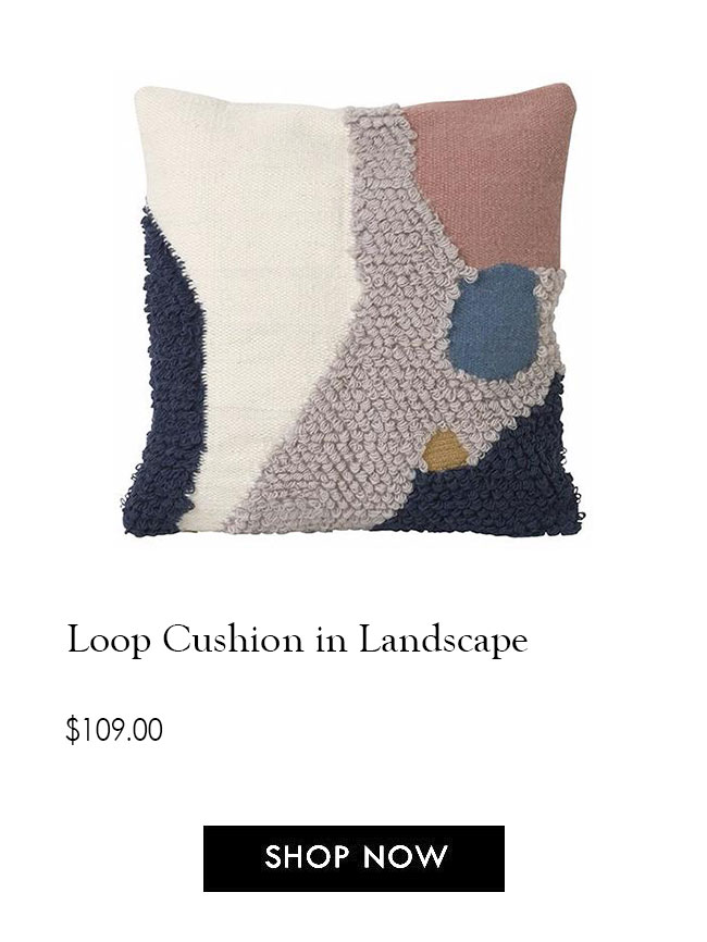 Avant Basic Loop Cushion in Landscape Burke Decor