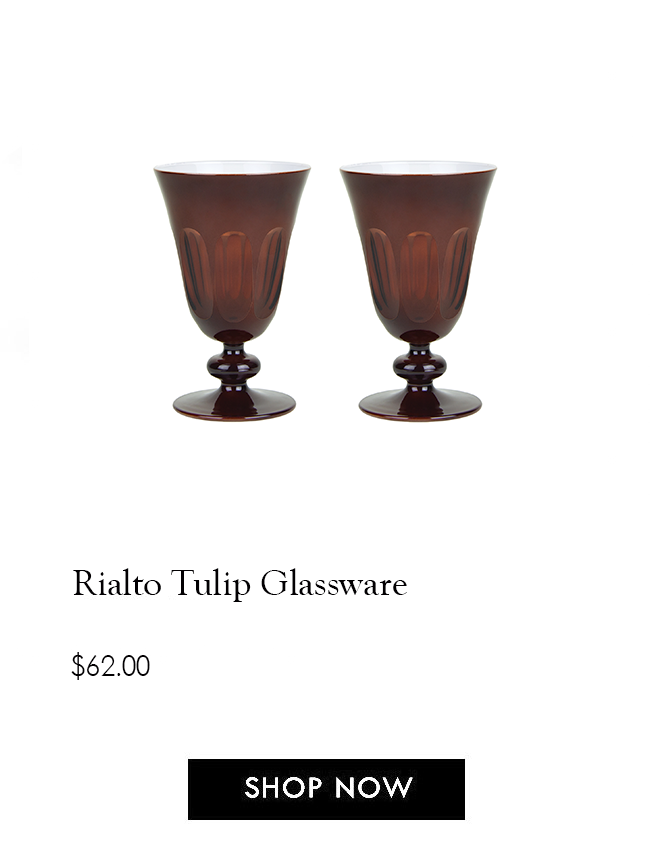 Holiday Table Settings Burke Decor Black Friday Tulip Glass
