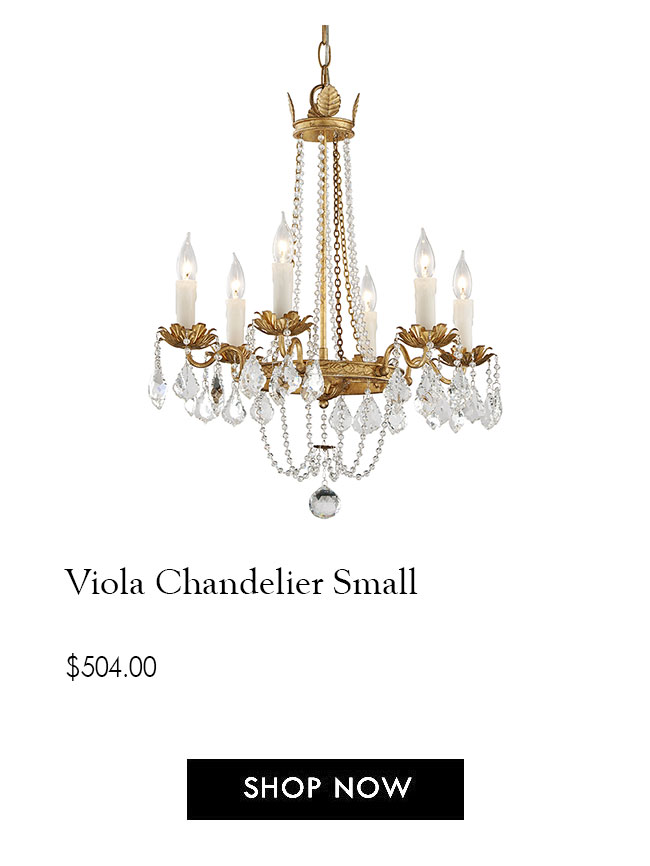 Viola Chandelier Small Grand Millennial Burke Decor