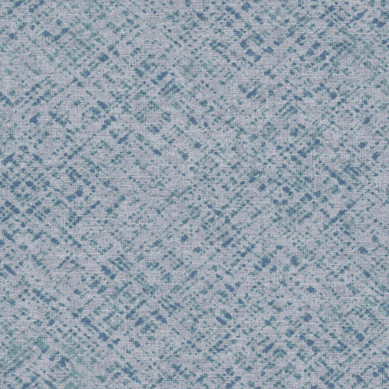 Abstract Structural Textured Wallpaper in Teal/Turquoise