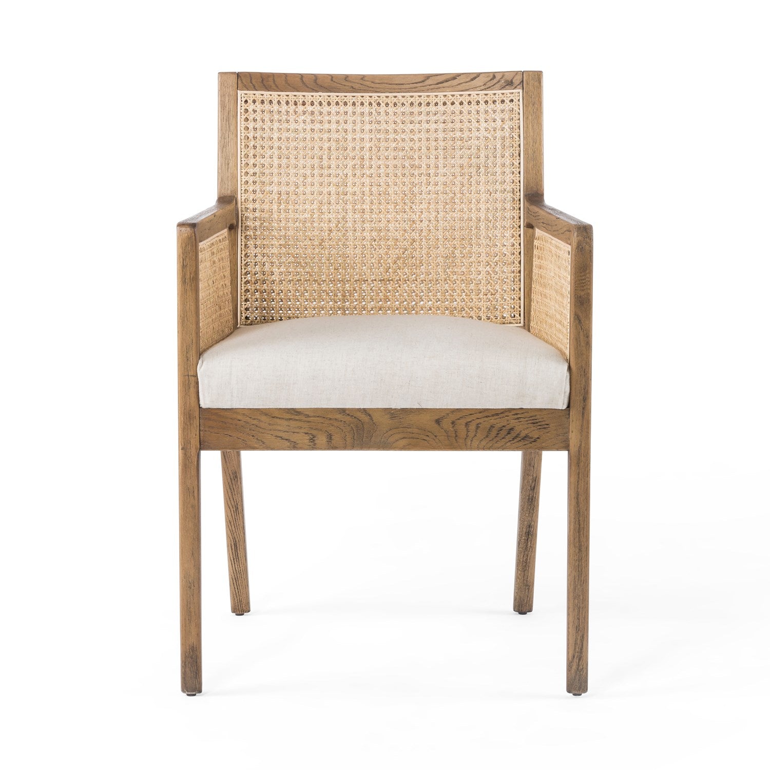 antonia cane dining arm chair – burke decor
