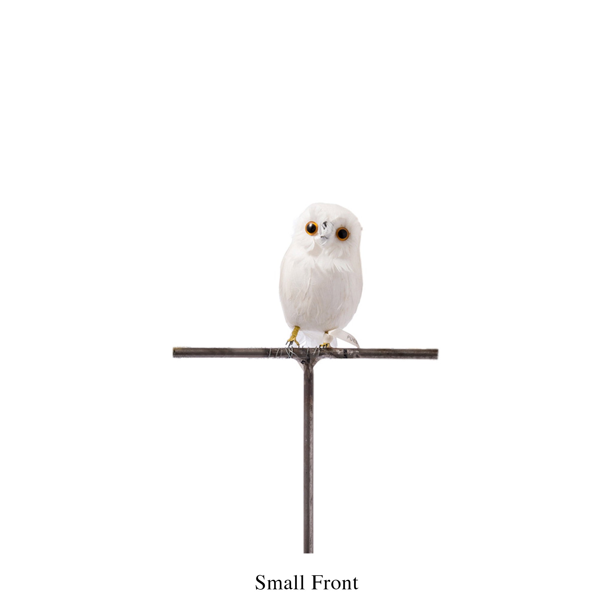 Artificial Birds/Owl White - Small Side