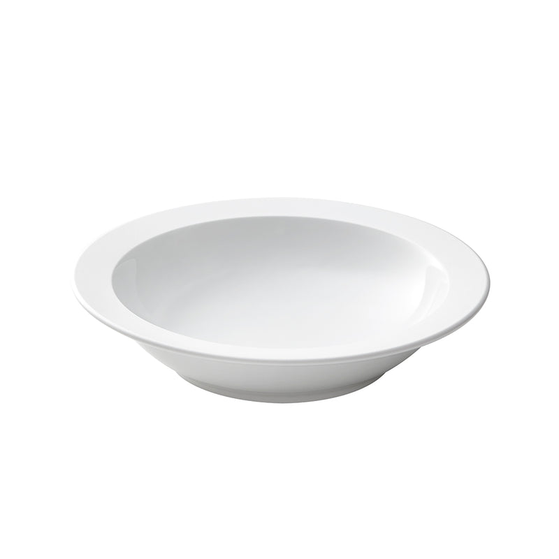 ﻿Bahia White Deep Cereal Plates set of 4 by Degrenne Paris