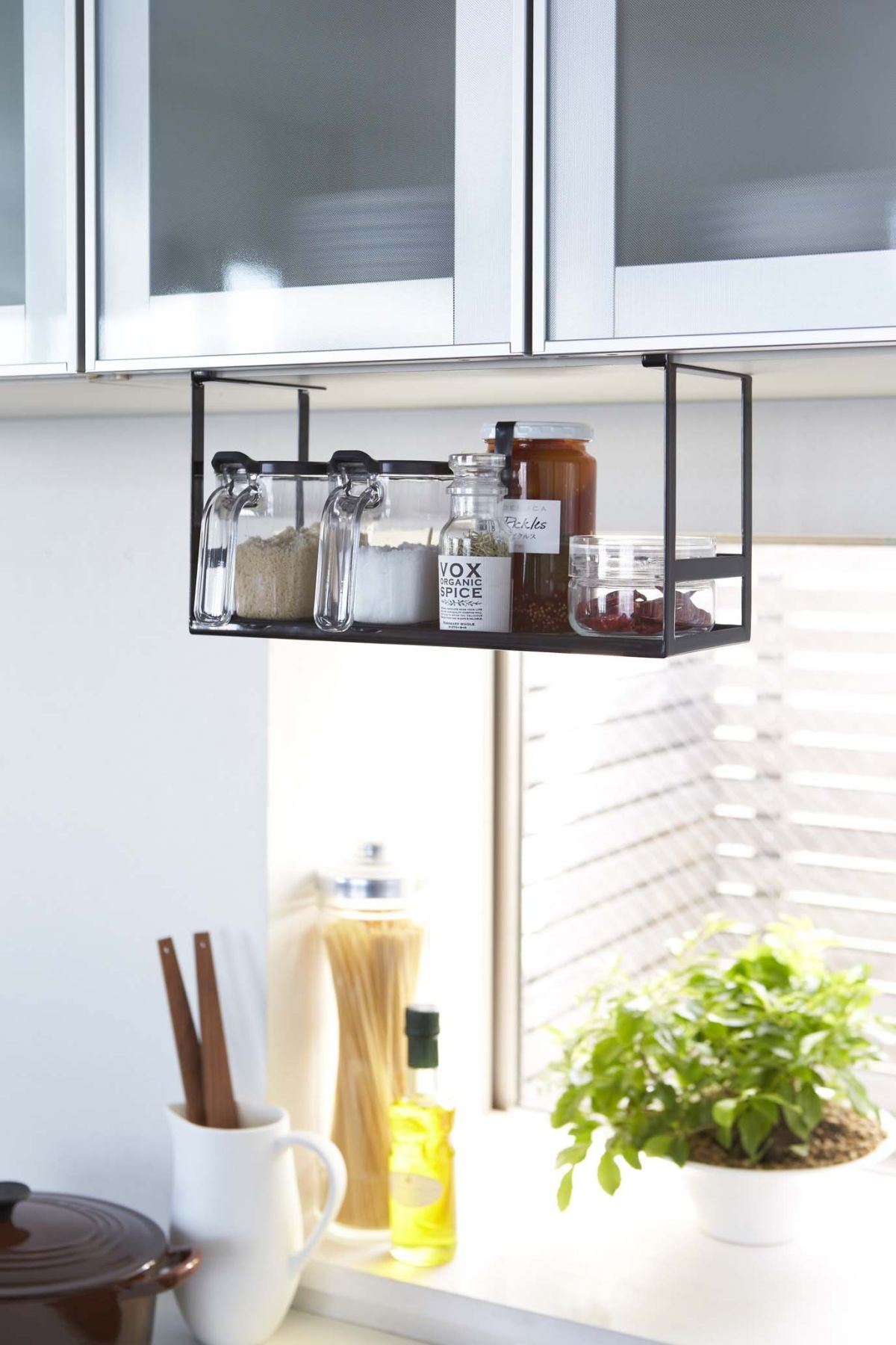 Tower Under Shelf Spice Rack In Various Colors Design By Yamazaki