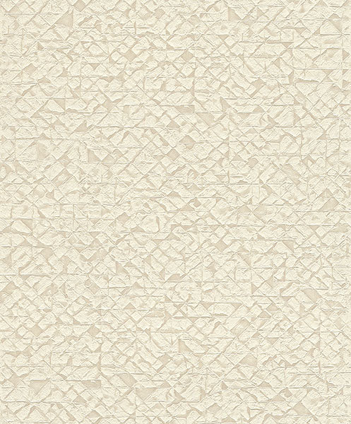 Arbus Cream Geo Wallpaper