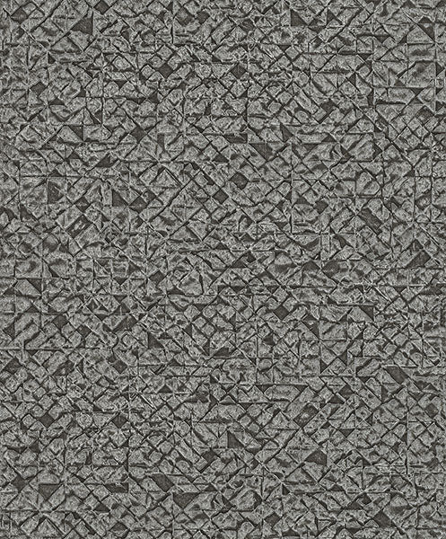 Arbus Black Geo Wallpaper