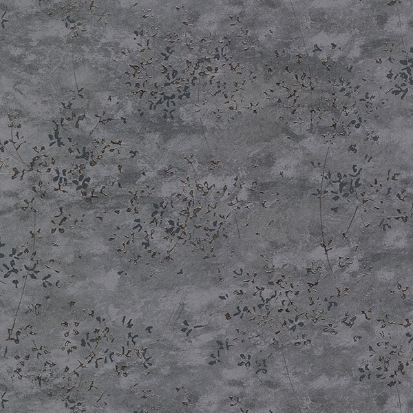 Arian Sterling Inkburst Wallpaper from the Lustre Collection