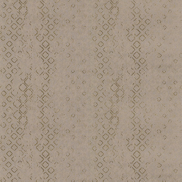 Alama Bronze Diamond Wallpaper from the Lustre Collection