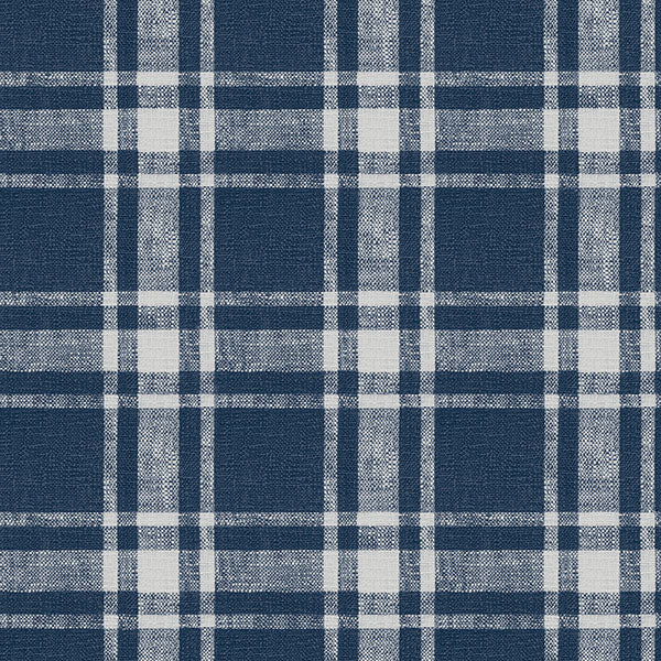 Antoine Dark Blue Flannel Wallpaper from the Delphine Collection