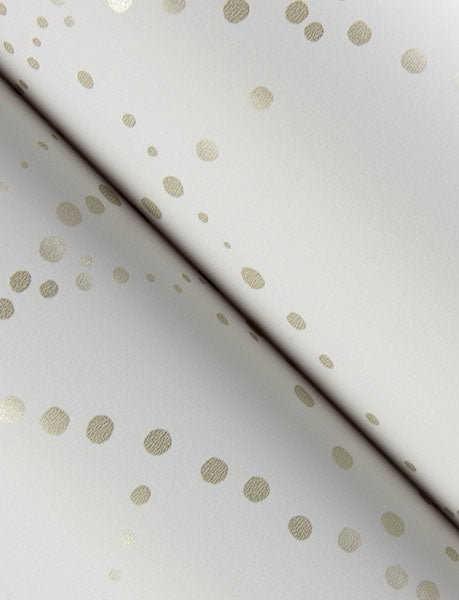 Alcott Ivory Dotted Wallpaper