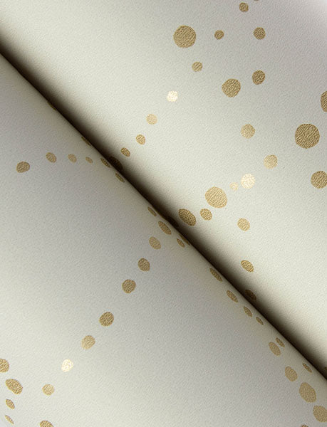 Alcott Cream Dotted Wallpaper