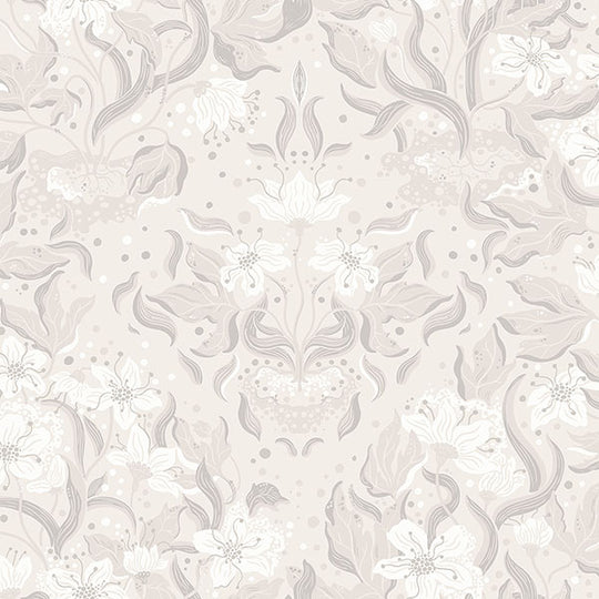 Arthouse Luxe Damask Pattern Floral Metallic Textured Fabric Effect  Wallpaper 910308