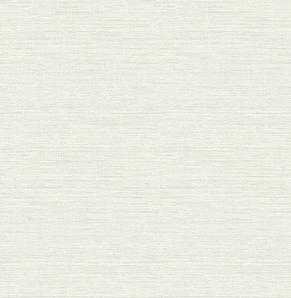 Agave Off-White Faux Grasscloth Wallpaper