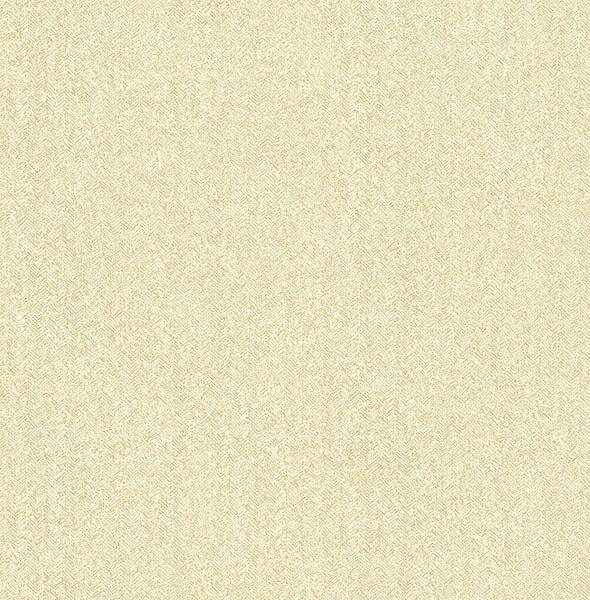 Ashbee Yellow Faux Fabric Wallpaper