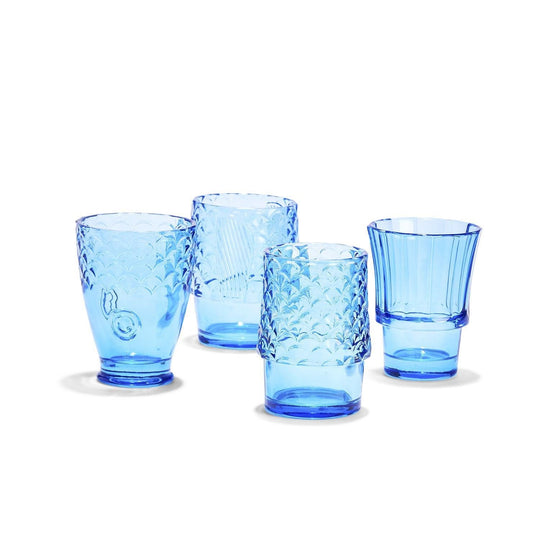 Ebern Designs Bryer 4 - Piece 16oz. Glass Drinking Glass Glassware Set