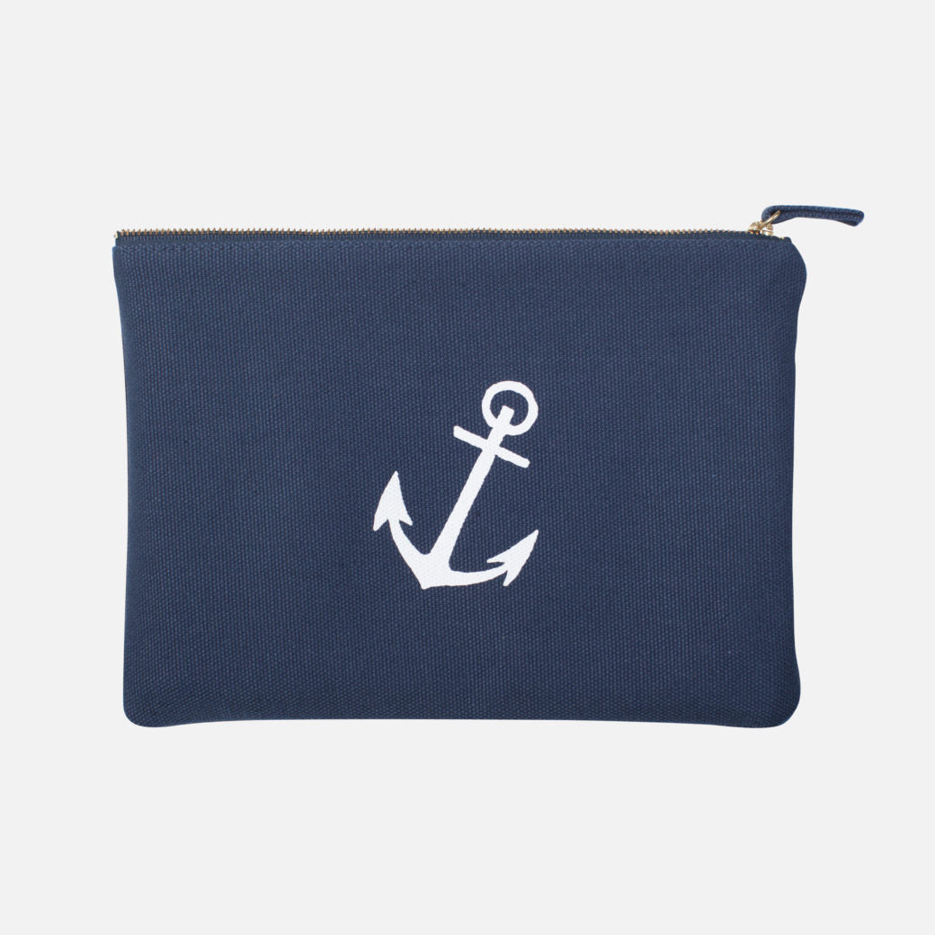 Anchor Zipper Pouch