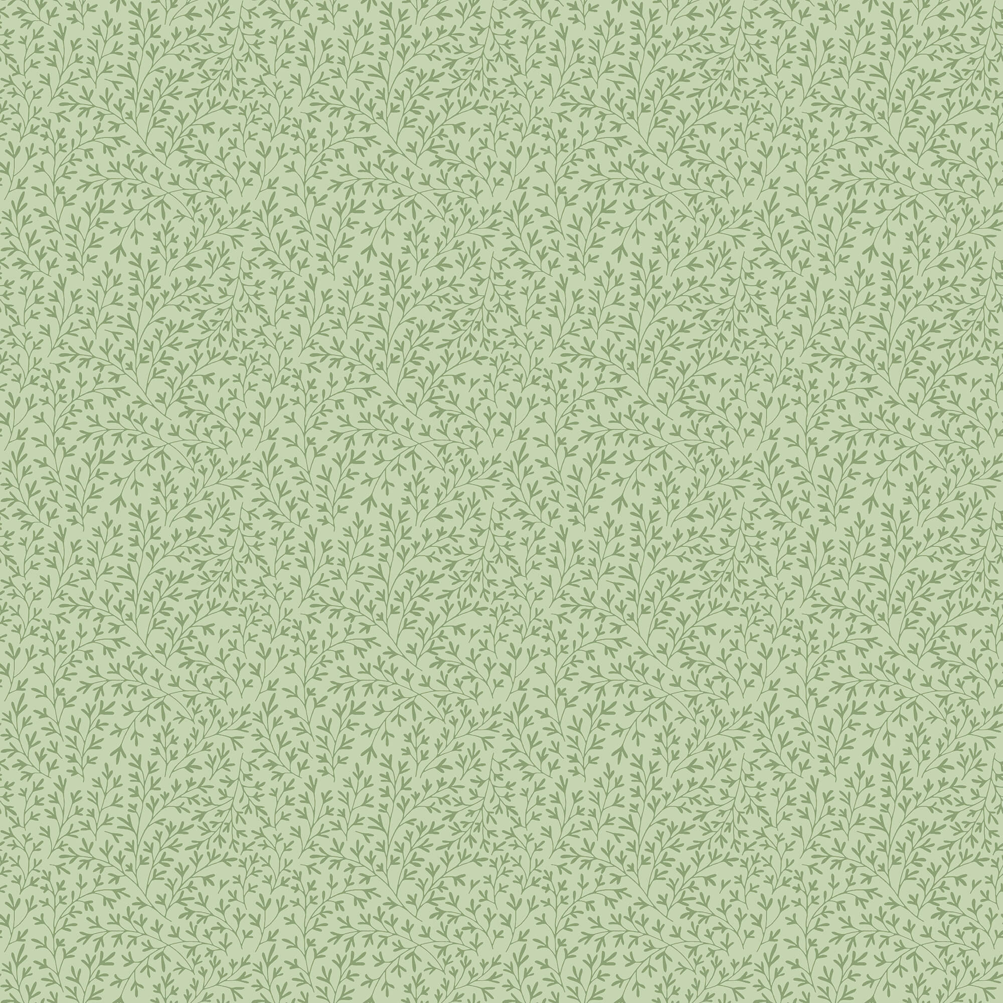 Allover Edra Green Wallpaper from Cottage Chic Collection