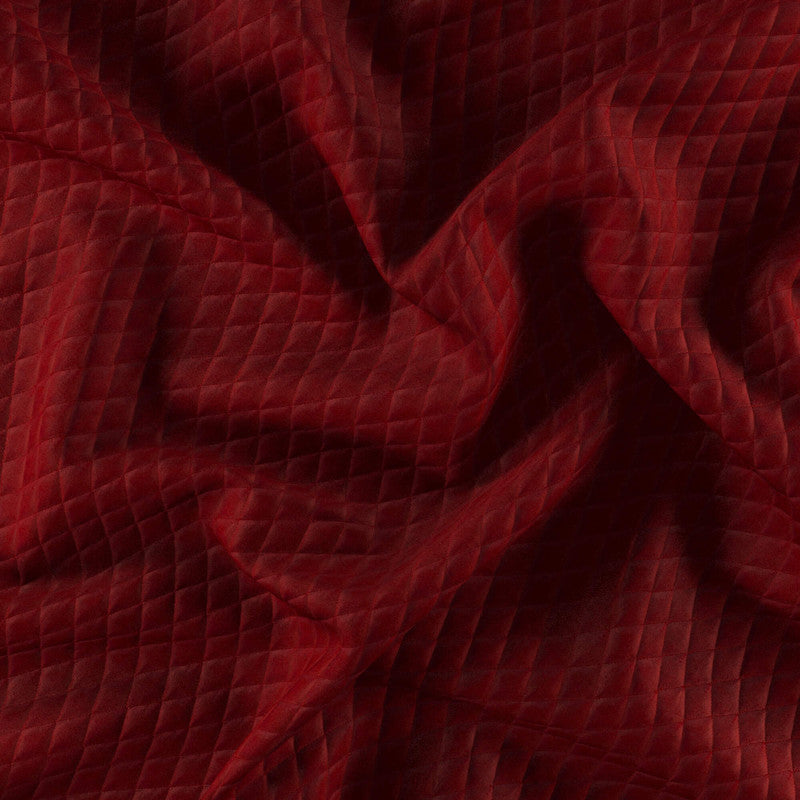 Acute Fabric in Brick Red