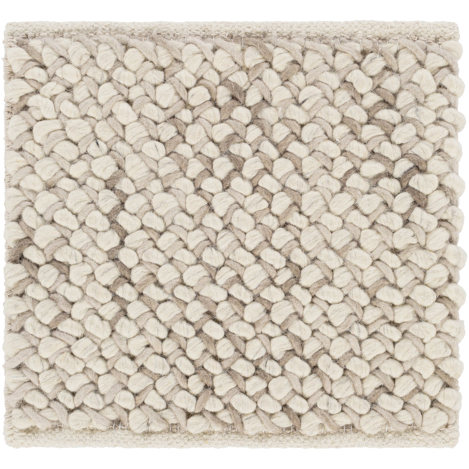 Avera rug in Taupe and Cream