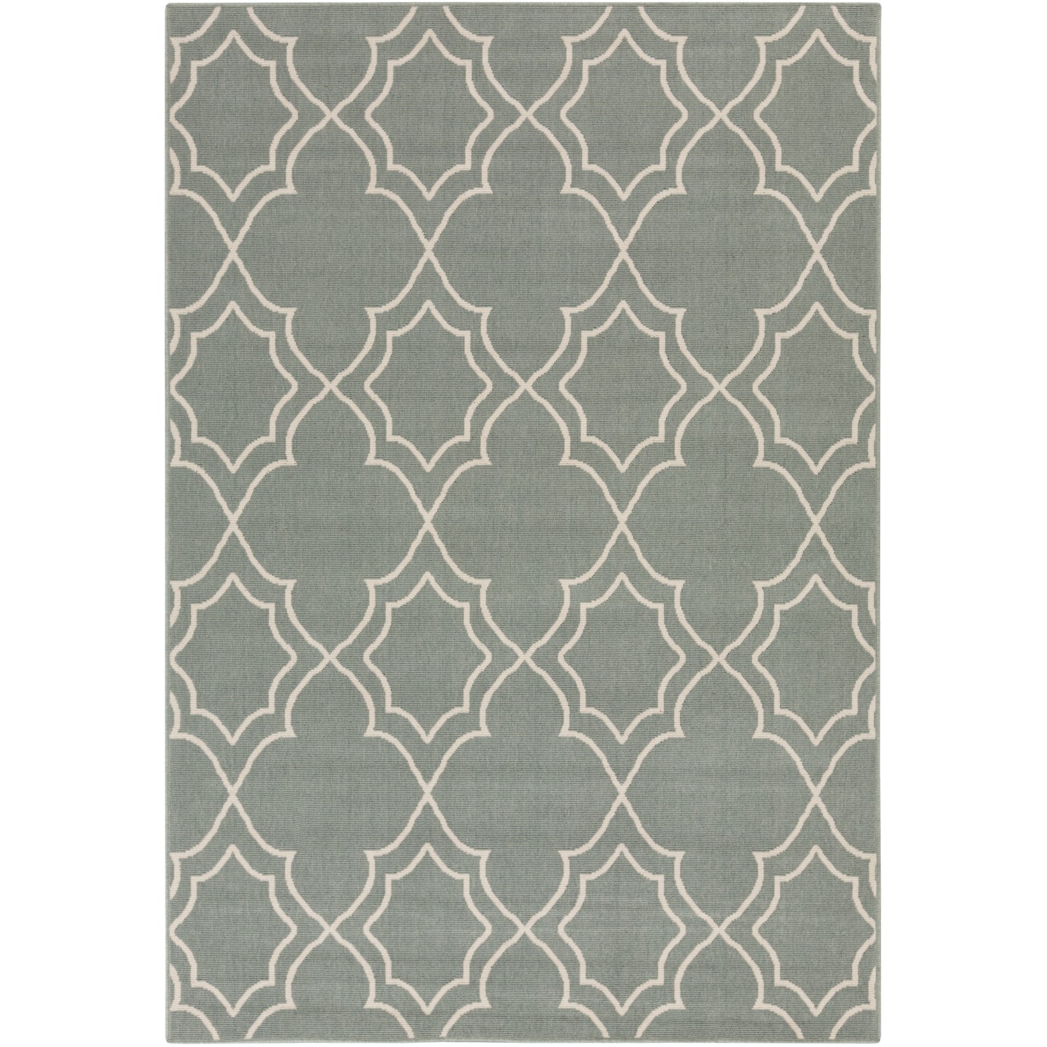 Alfresco Outdoor Rug in Sage & Cream