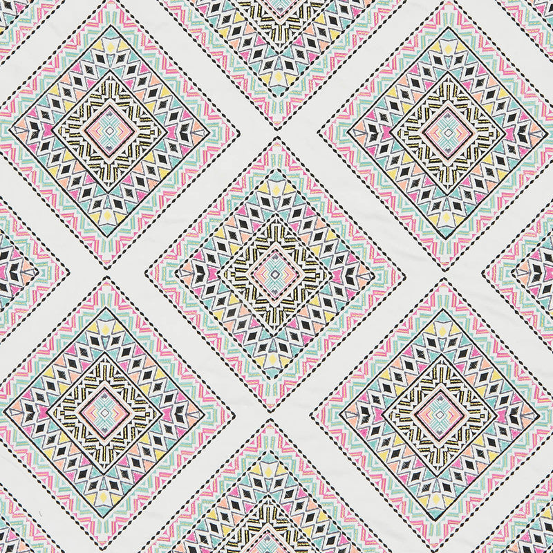 Amica Fabric in Multi/Pink