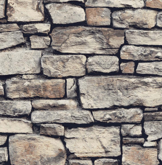 Stacked Iron Stone Effect Tiles | Walls and Floors