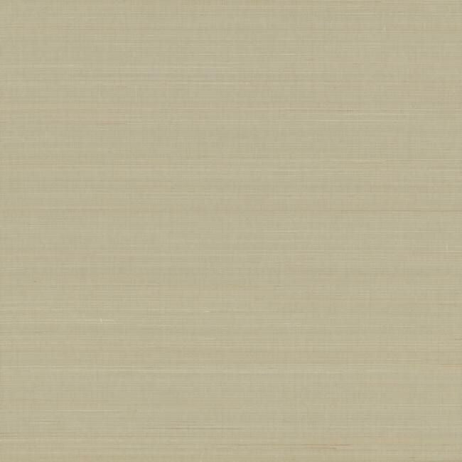 Abaca Weave Wallpaper in Beige from the Elegant Earth Collection