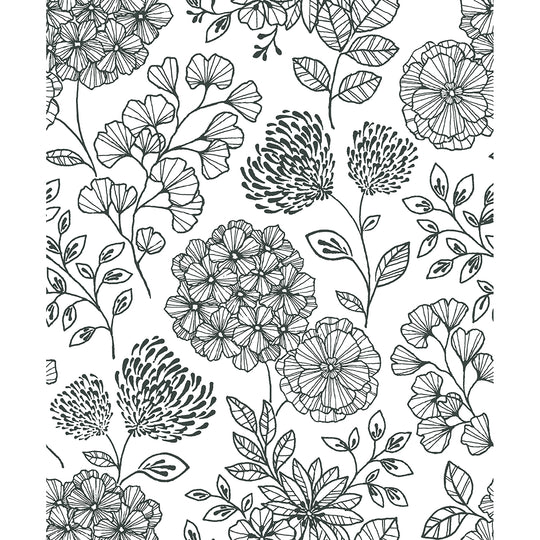 Modern Floral Print Wallpaper | Burke Décor – Tagged 
