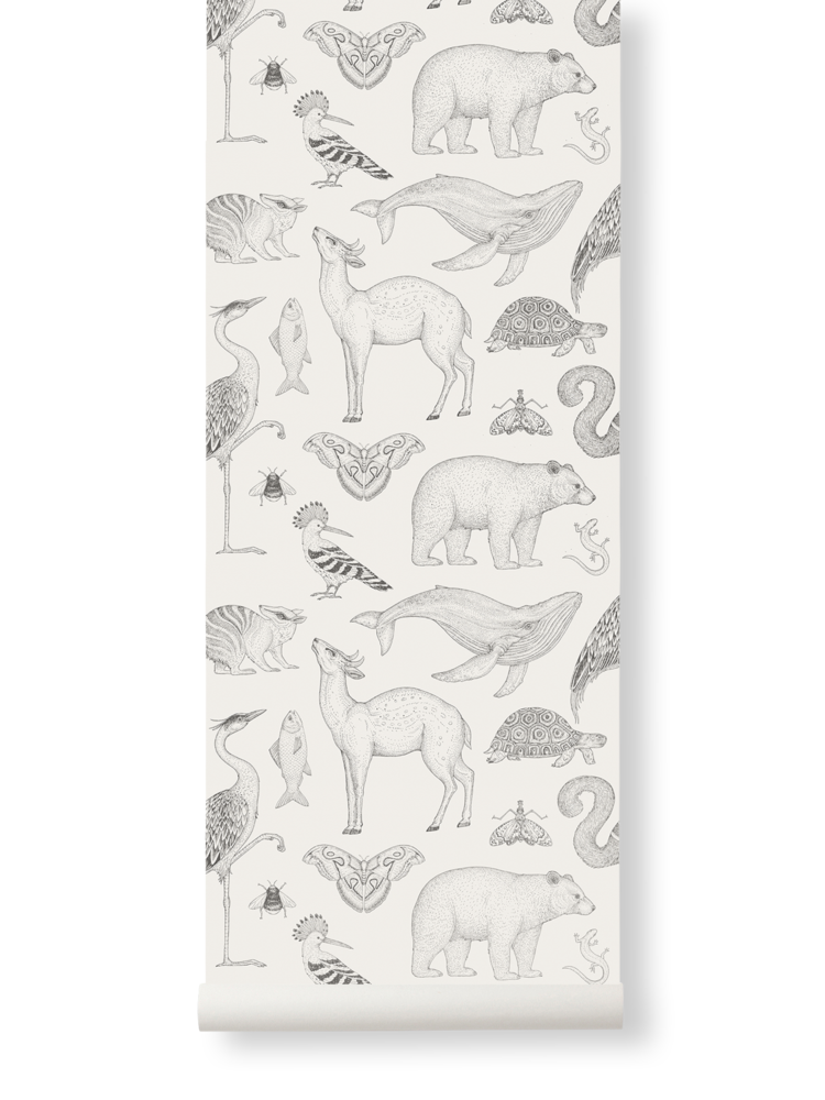 Featured image of post Ferm Living Wallpaper Animals Ferm living s touch is to be found in the geometric motifs that characterise the brand