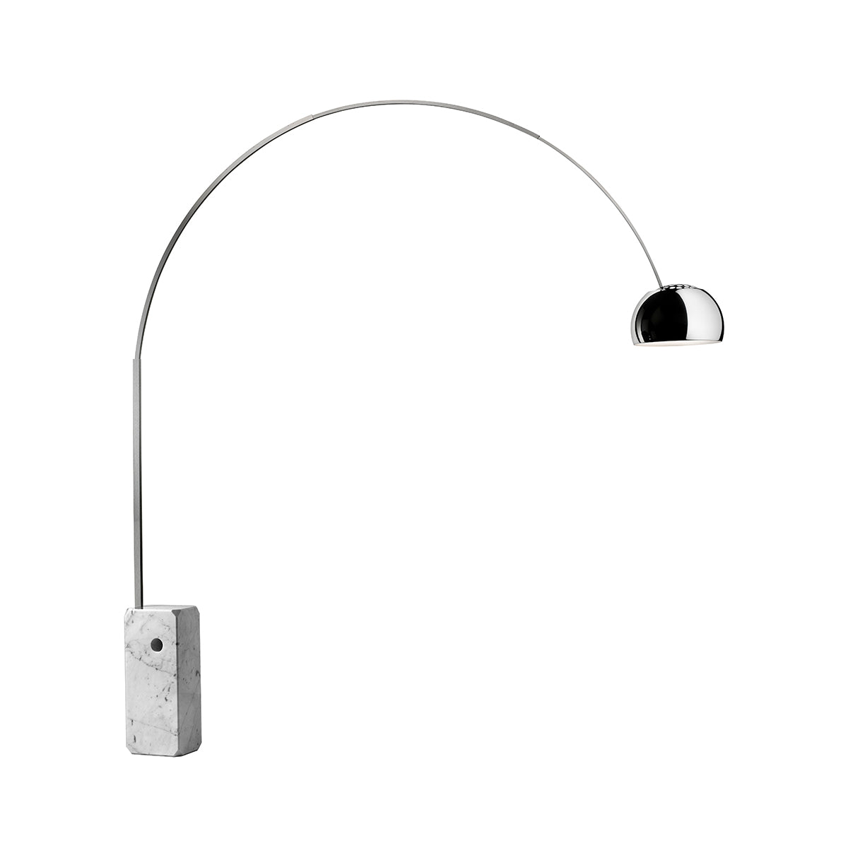 Arco Floor Lamp with Marble Base