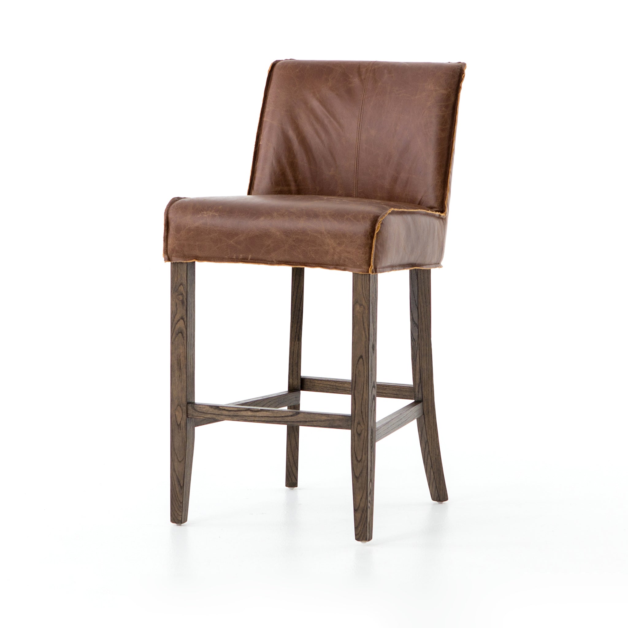 Aria Counter Stool in Sienna Chestnut - Open Box