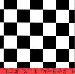 Sample Checkered Contact Wallpaper In Black And White By