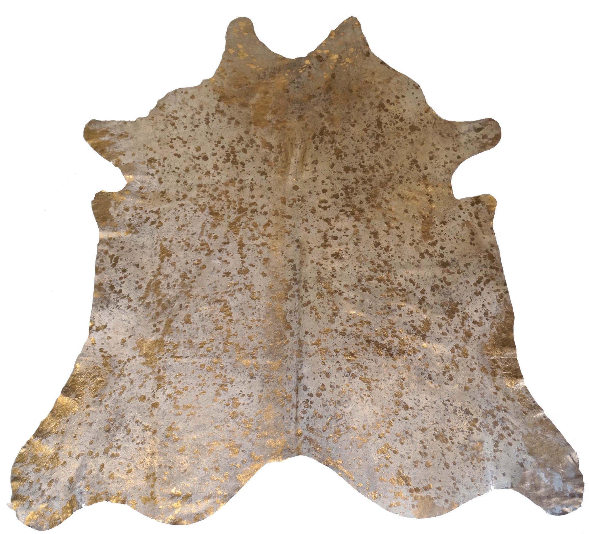 Gold Acid Wash Cowhide Rug design by BD Hides – BURKE DECOR