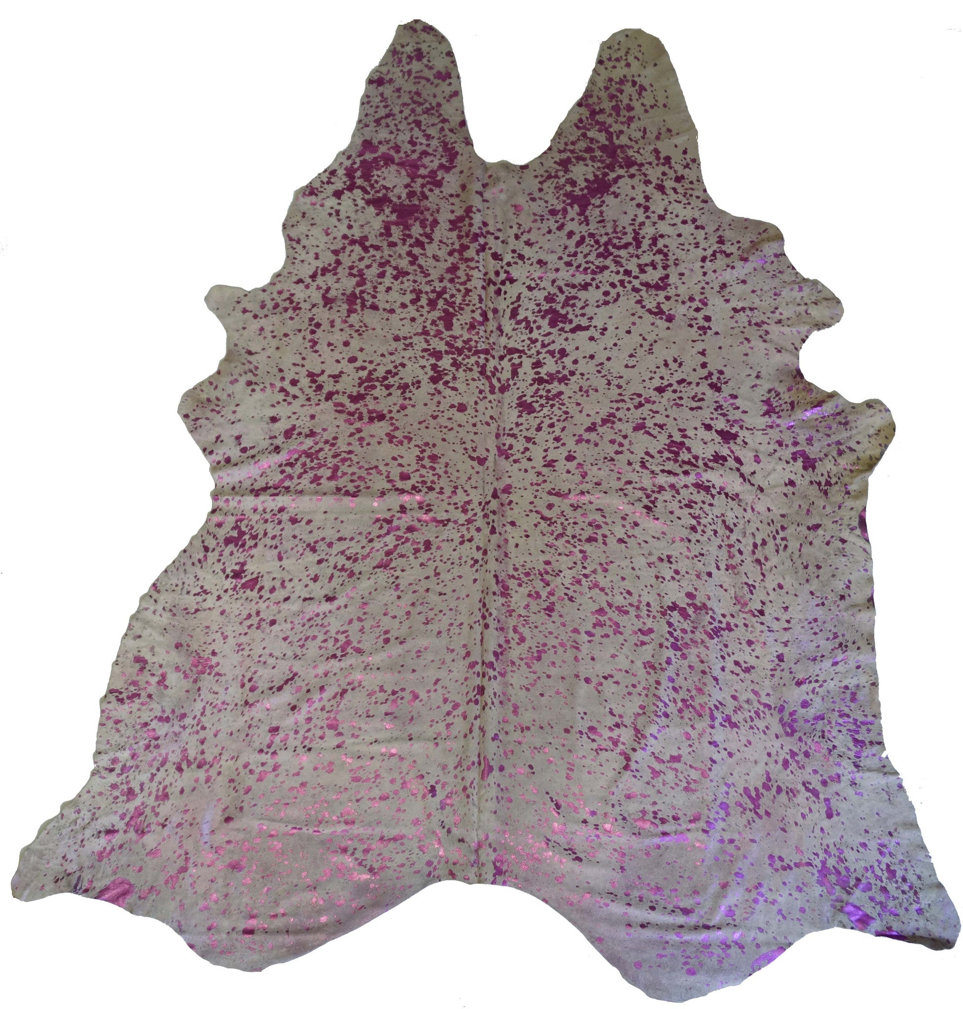 Metallic Pink Cowhide Rug Design By Bd Hides Burke Decor