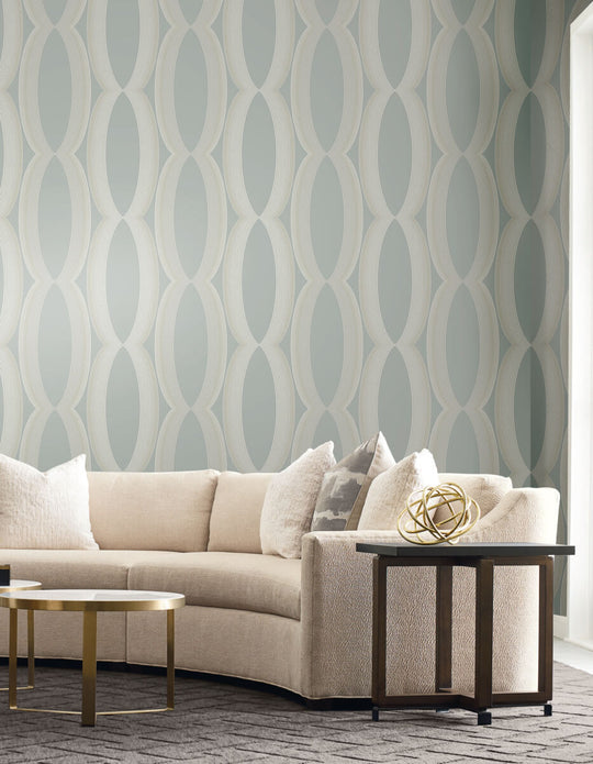 DN3719 Inner Beauty Wallpaper by Candice Olson  Blue  US Wall Decor